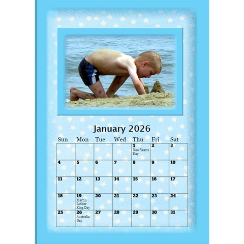 My Little Prince Desktop Calendar 2026 By Deborah Jan 2026