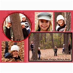 2011 christmas card - 5  x 7  Photo Cards