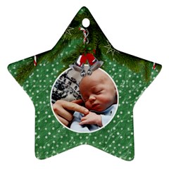 Christmas Star Ornament - Star Ornament (Two Sides)