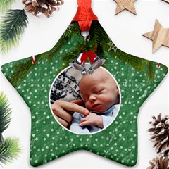 Christmas Star Ornament - Star Ornament (Two Sides)