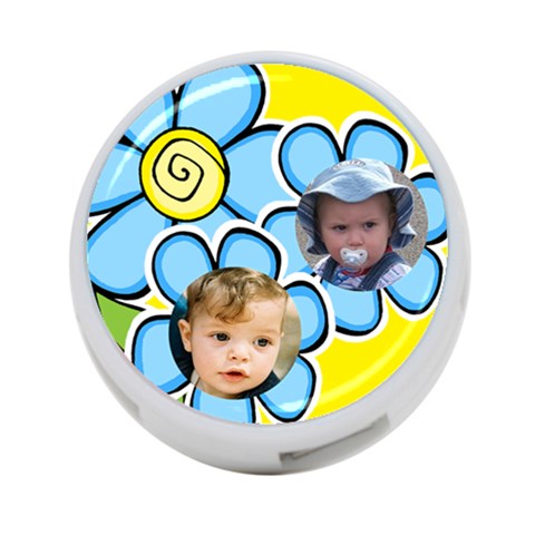 Little Flower 4 Port Hub By Deborah Front