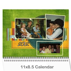 nannys calender - Wall Calendar 11  x 8.5  (12-Months)