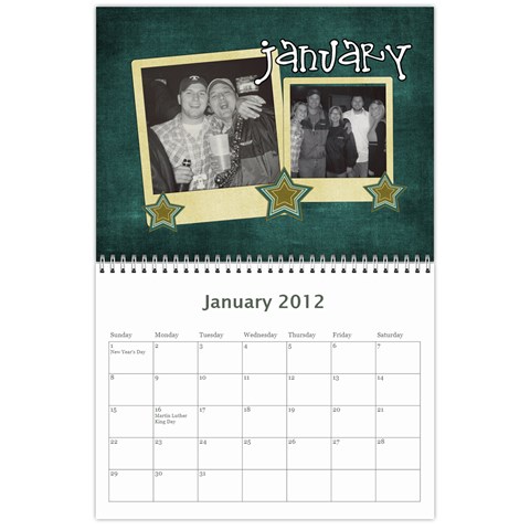 Nannys Calender By Sandra Oldham Jan 2012
