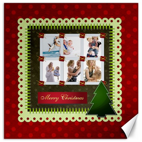Christmas By Joely 19 x19.27  Canvas - 1