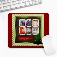 christmas - Large Mousepad