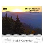 2012 Calendar Smoky Mountains - Wall Calendar 11  x 8.5  (12-Months)