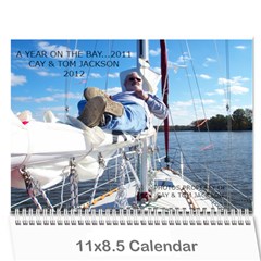 2012 calendar v.1 - Wall Calendar 11  x 8.5  (12-Months)