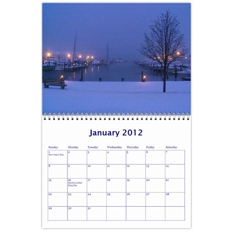2012 Calendar V 1 By Cay Jan 2012