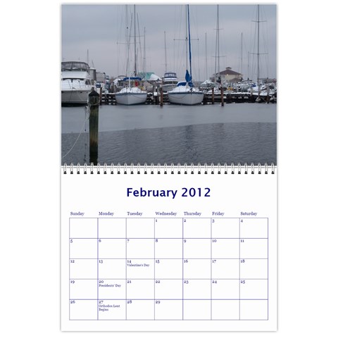 2012 Calendar V 1 By Cay Feb 2012