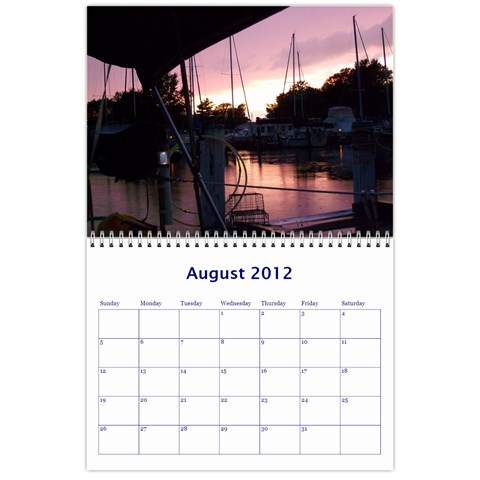 2012 Calendar V 1 By Cay Aug 2012