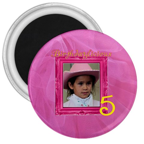 Birthdylicious Magnet By Patricia W Front