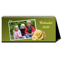 Postcard Desktop Calendar