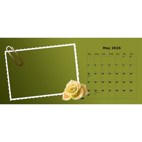 Postcard Desktop Calendar By Deborah May 2026