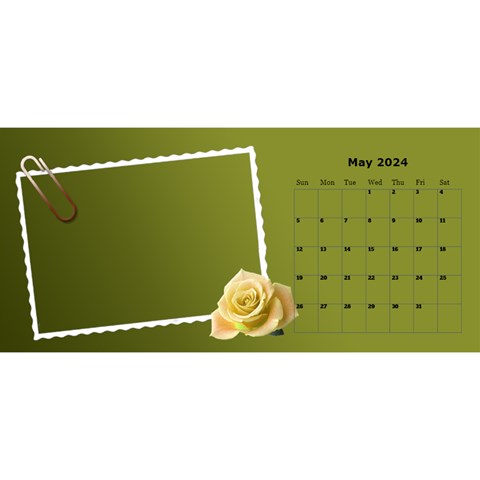 Postcard Desktop Calendar By Deborah May 2024