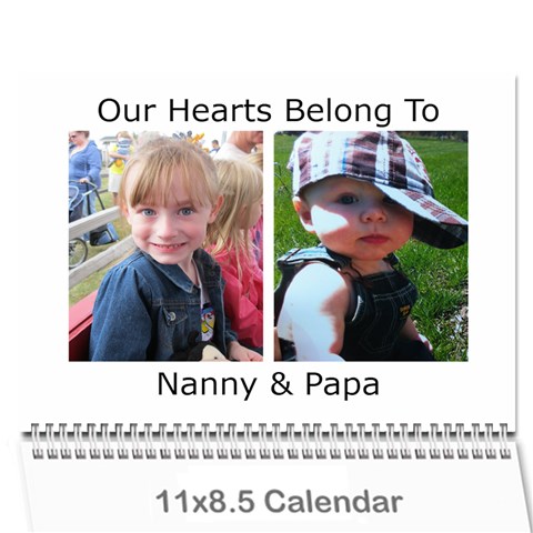Mom And Dad R 2012 Calendar By Amy Roman Cover