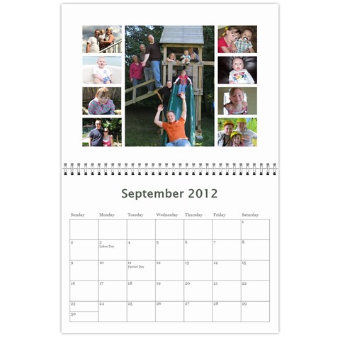 Mom And Dad R 2012 Calendar By Amy Roman Sep 2012
