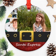 christmas - Round Ornament (Two Sides) christmas - Round Ornament (Two Sides)