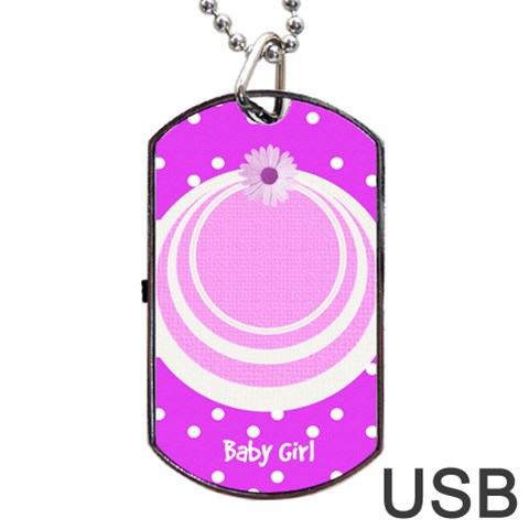 My Baby Girl Dogtag Usb By Daniela Back