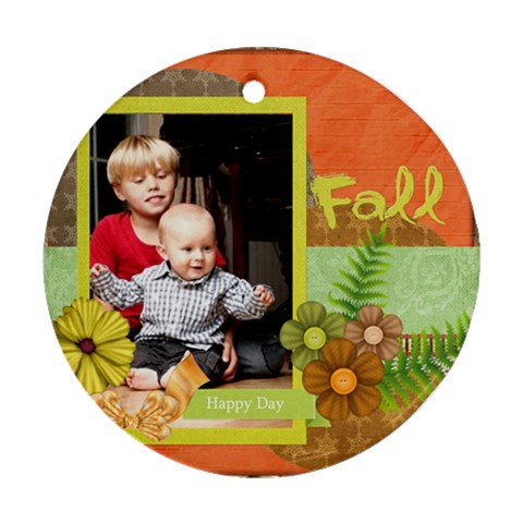 Fall Flower By Joely Front