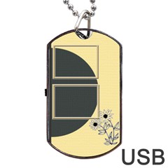 Sunflower Dogtag Usb