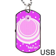 My Baby Girl Dogtag Usb