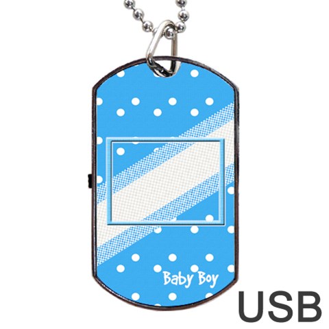My Baby Boy Dogtag Usb 1s By Daniela Front