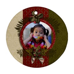Round Ornament (Two Sides): Christmas6