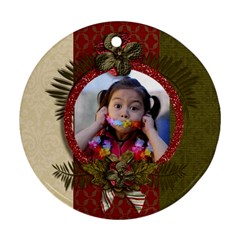 Round Ornament (Two Sides): Christmas6