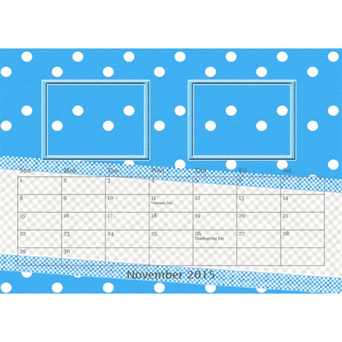Our Family Desktop Calendar By Daniela Nov 2015
