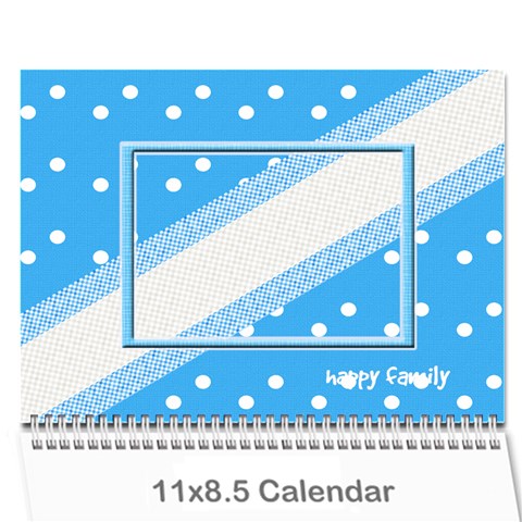 Happy Family Calendar By Daniela Cover