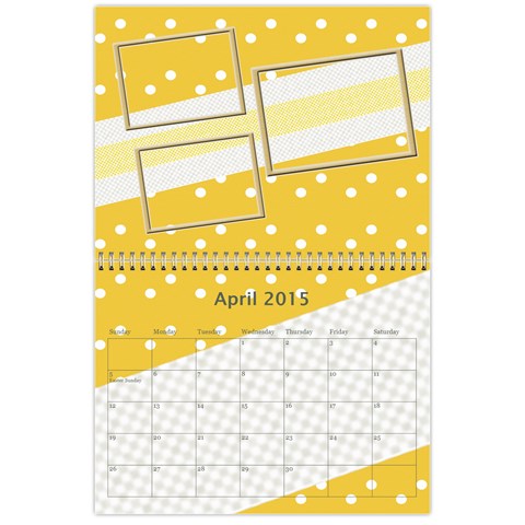 Happy Family Calendar By Daniela Apr 2015