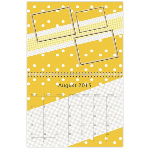 Happy Family Calendar By Daniela Aug 2015