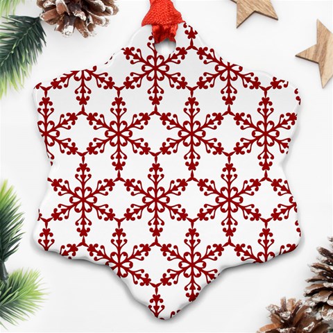 Snowflake Snowflakes Ornament By Jen Back