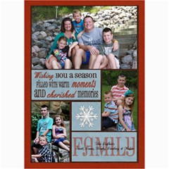 3-photo Family Christmas Card - 5 x 7 Photo Cards 3-photo Family Christmas Card - 5 x 7 Photo Cards