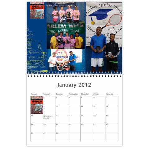 Harlem Calendar2012 By Cyril Gittens Jan 2012