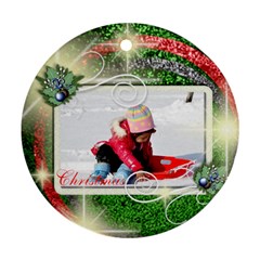 happy holidays 3 - Ornament (Round)