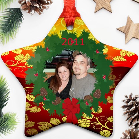 Star Ornament 1 By Kim Blair Front