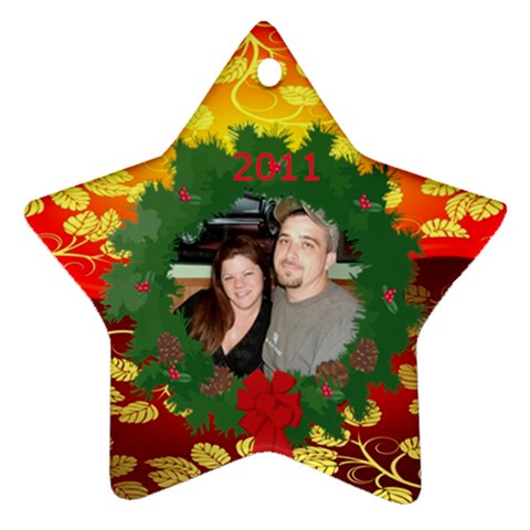 Star Ornament 1 By Kim Blair Front