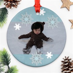 Round Ornament (Two Sides): Holidays5