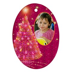 My Gold Christmas Tree Ornament (2 Sided)