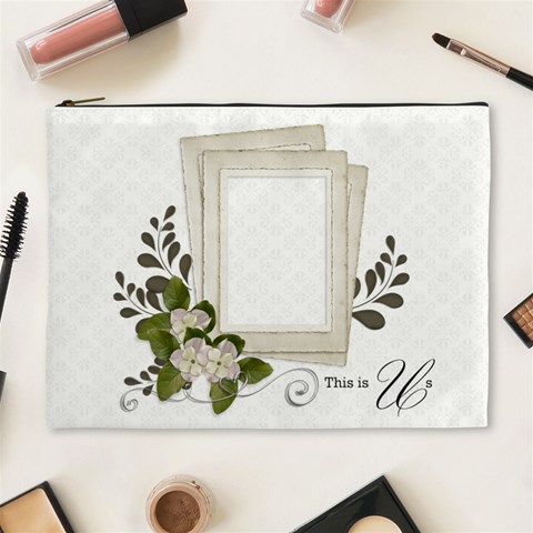Xl Cosmetic Case: This Is Us By Jennyl Front