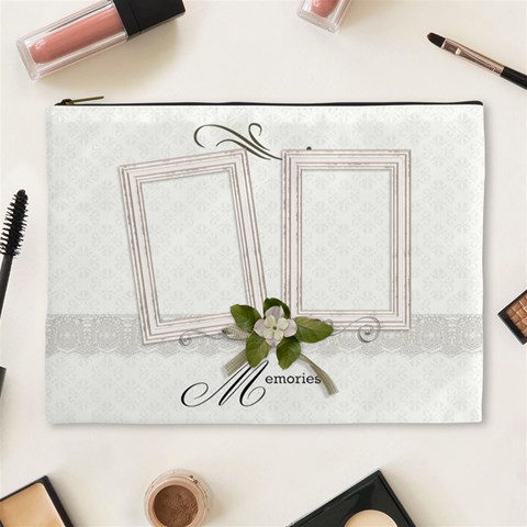 Xl Cosmetic Case: Memories By Jennyl Front