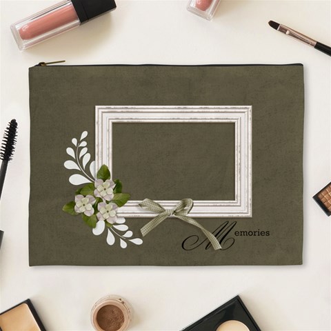 Xl Cosmetic Case: Memories2 By Jennyl Front