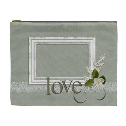 Xl Cosmetic Case: Love By Jennyl Front