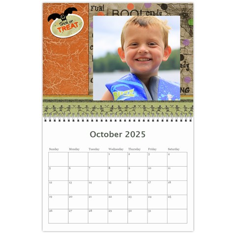 Everyday Calendar By Lana Laflen Oct 2024