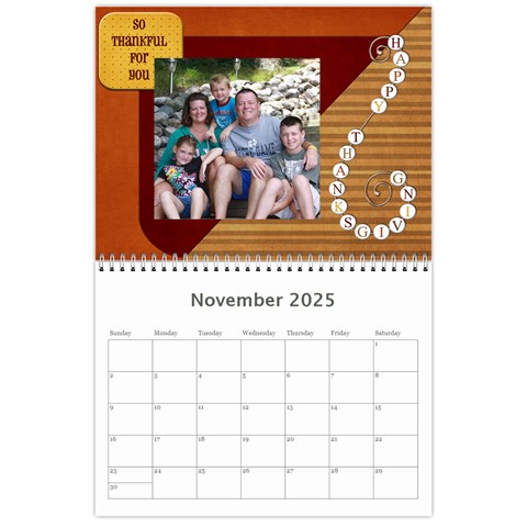 Everyday Calendar By Lana Laflen Nov 2025
