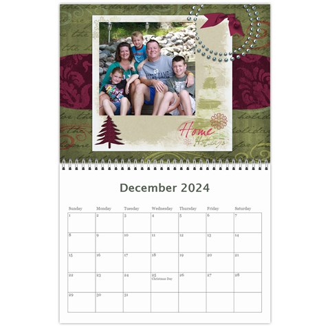Everyday Calendar By Lana Laflen Dec 2024