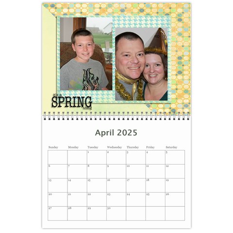 Everyday Calendar By Lana Laflen Apr 2025