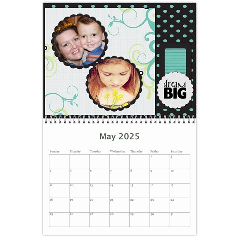 Everyday Calendar By Lana Laflen May 2025