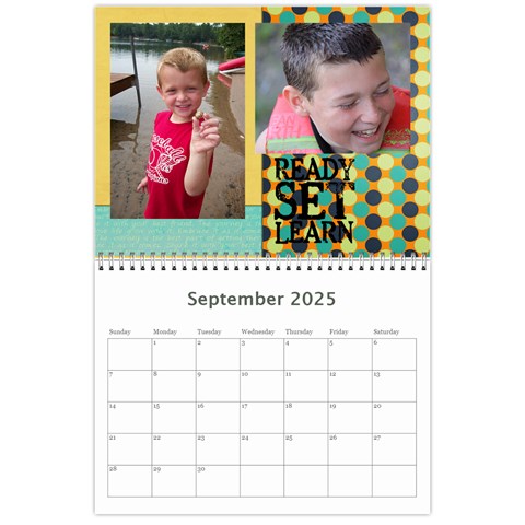 Everyday Calendar By Lana Laflen Sep 2025